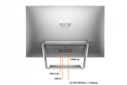 HP Pavilion 24-a210, 23.8” Full HD 1920x1080, Core i5-7400T, 1TB HDD All-in-One