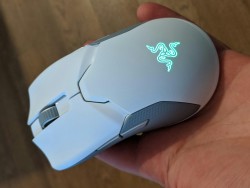 Chuột game không dây Razer Viper Ultimate Mercury Trắng
