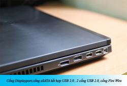 HP EliteBook 8560W | Core i7-2720QM | Ram: 4GB | Ổ cứng: 320GB HDD | Card: VGA Quadro 1000M